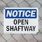 Signmission Open Shaftway, 14 in W x Rectangle, Plastic OS-2PACK-NS-P-1014-L-17014 - alternate 8